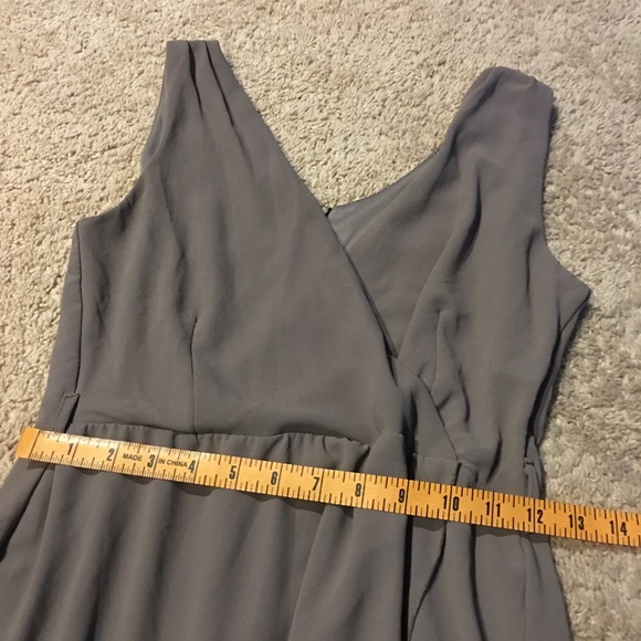 Flirty Gray Dress - Picture 2 of 7